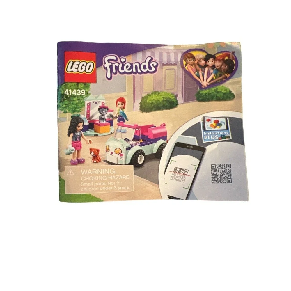 LEGO 41691 RETIRED Friends Doggy Day Care & 41439‎ Cat Grooming Car Read